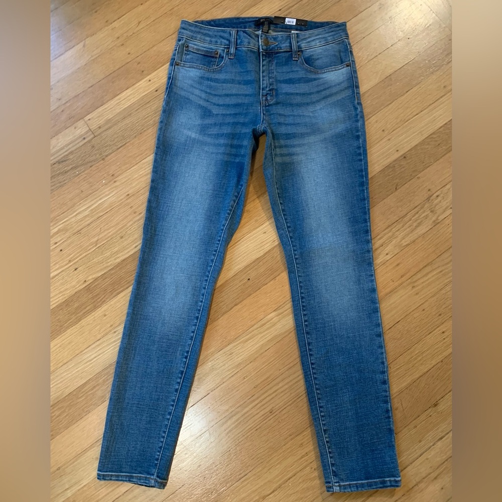 NWT FRYE KINSEY SKINNY LEG MID-RISE 5 POCKET STRETCH JEANS WOMENS SIZE 4/27